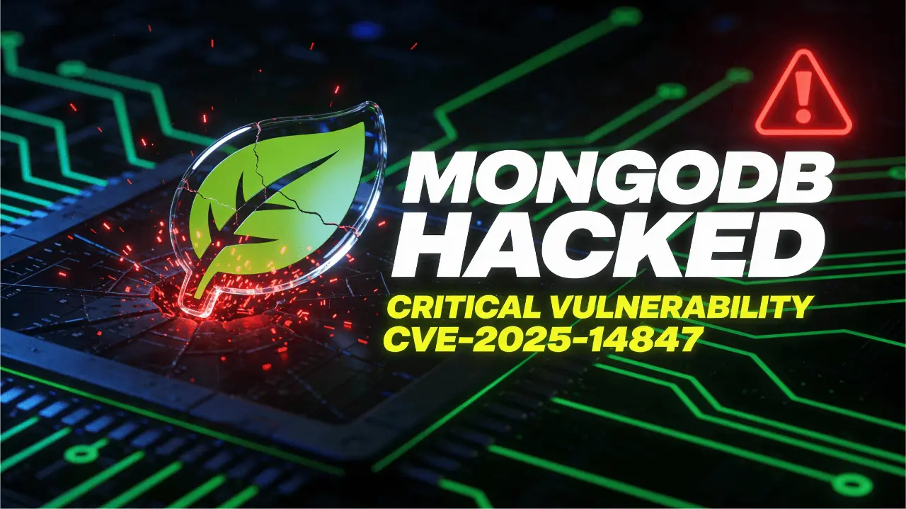 MongoDB Critical Vulnerability 2025: What You Need to Know (CVE-2025-14847) Image