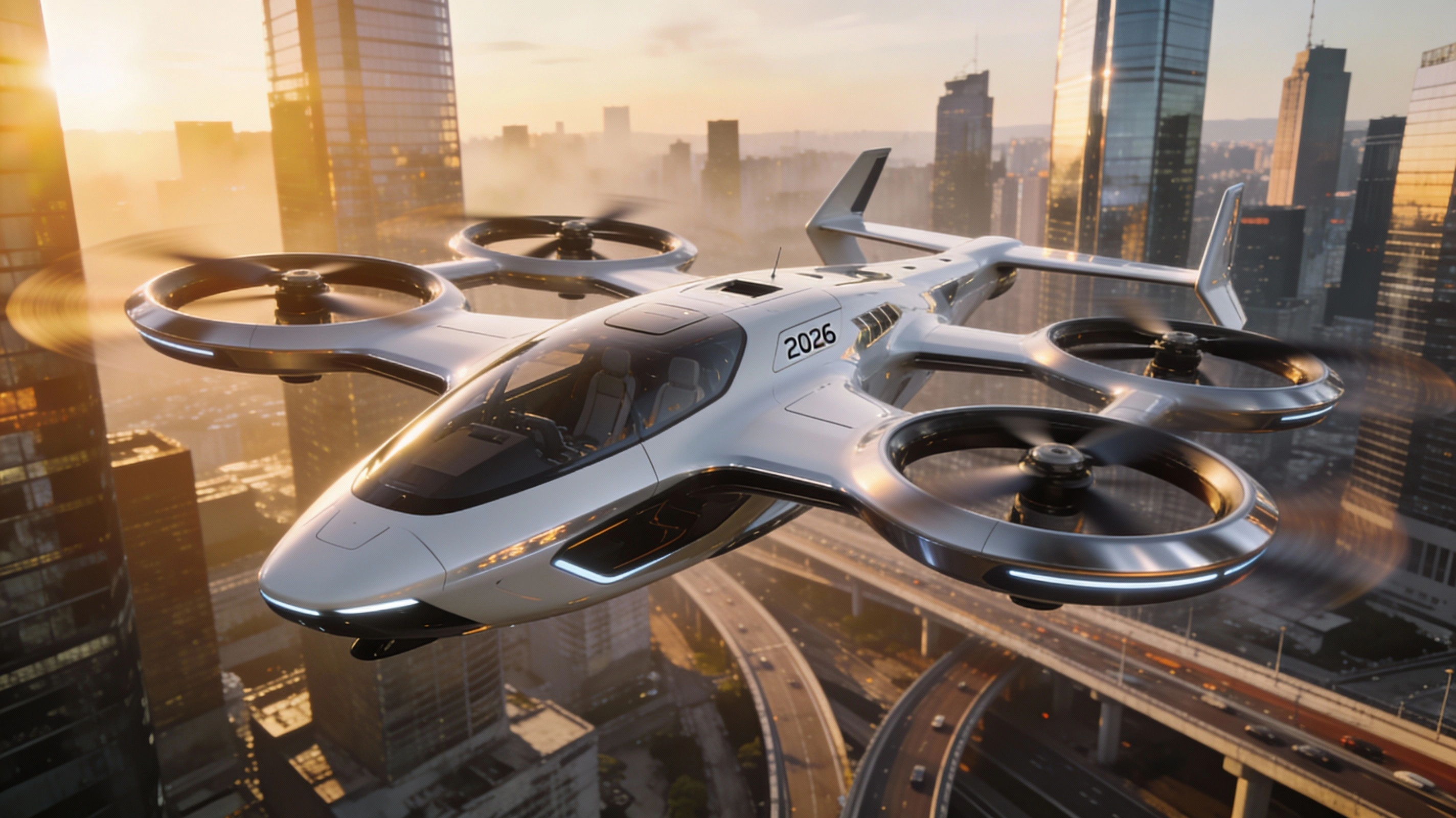 Flying Taxi (Supernal S-A2) CES 2026