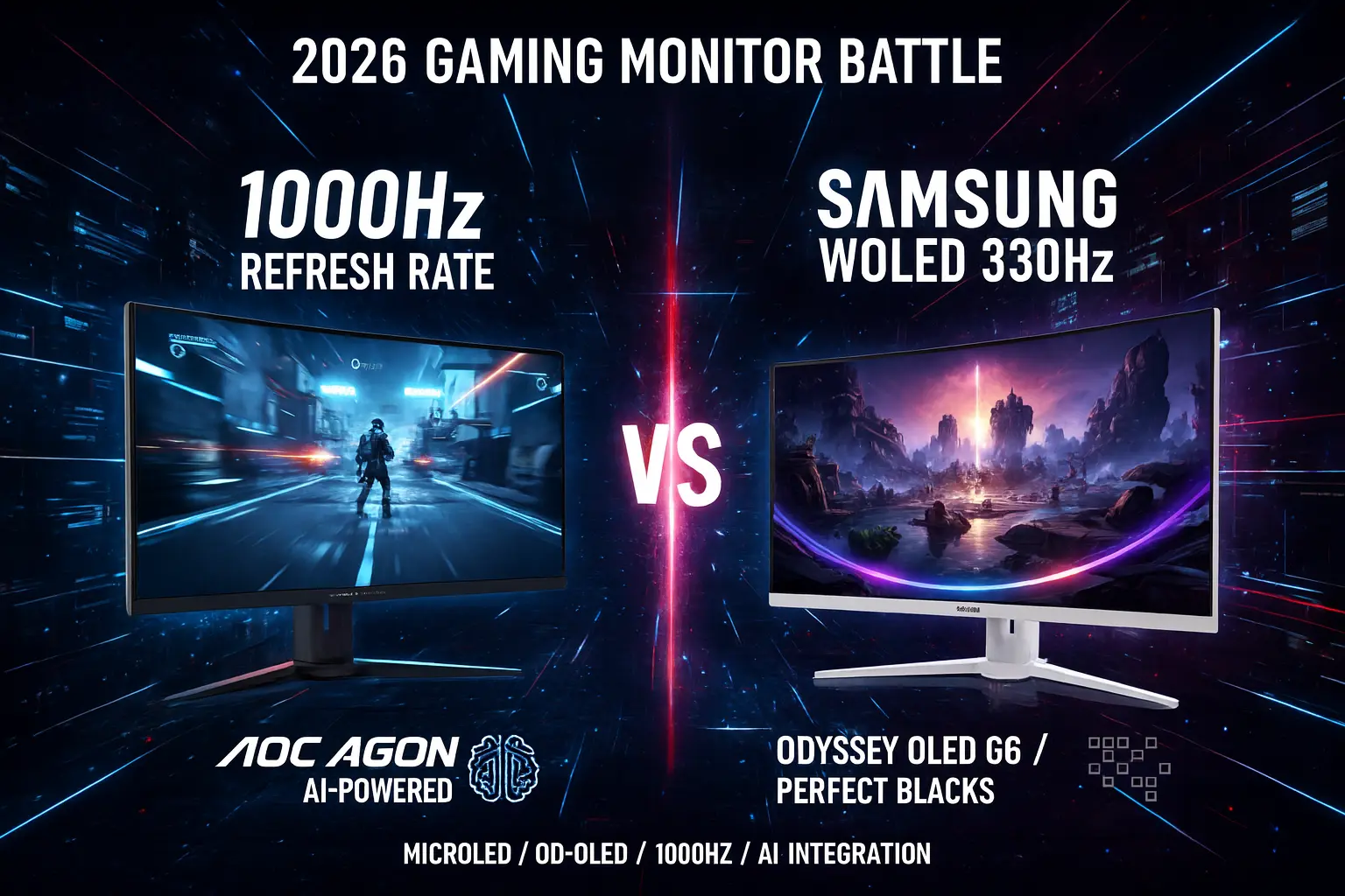 Best Gaming Monitors Coming in 2026: What to Expect from Upcoming Releases Image