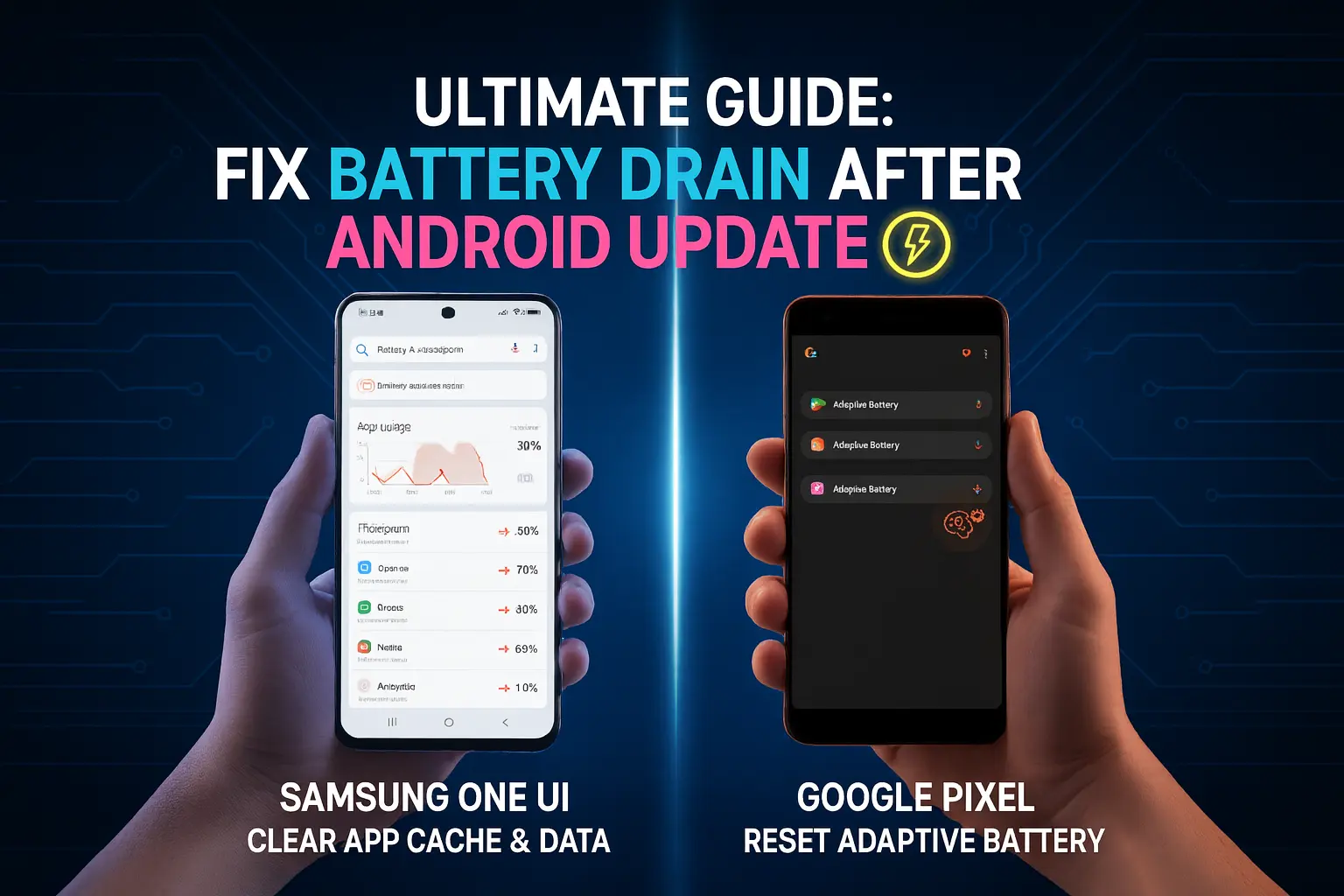 Fix Battery Drain After Android Update: Samsung & Pixel Ultimate Guide Image