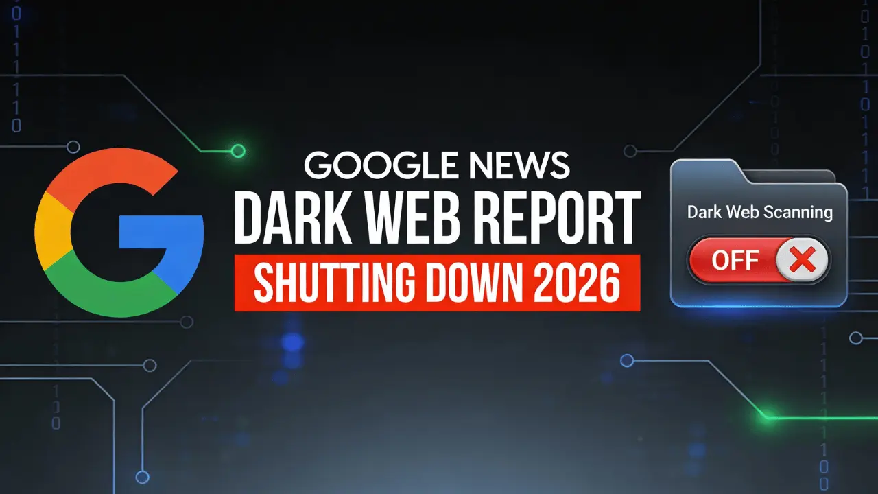 Google to Shut Down Dark Web Report in 2026: What You Need to Know Image