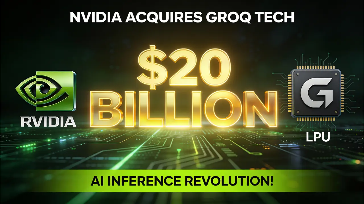 Nvidia’s $20 Billion Megadeal: Why Acquiring Groq’s Tech Is a Game-Changer for AI Image