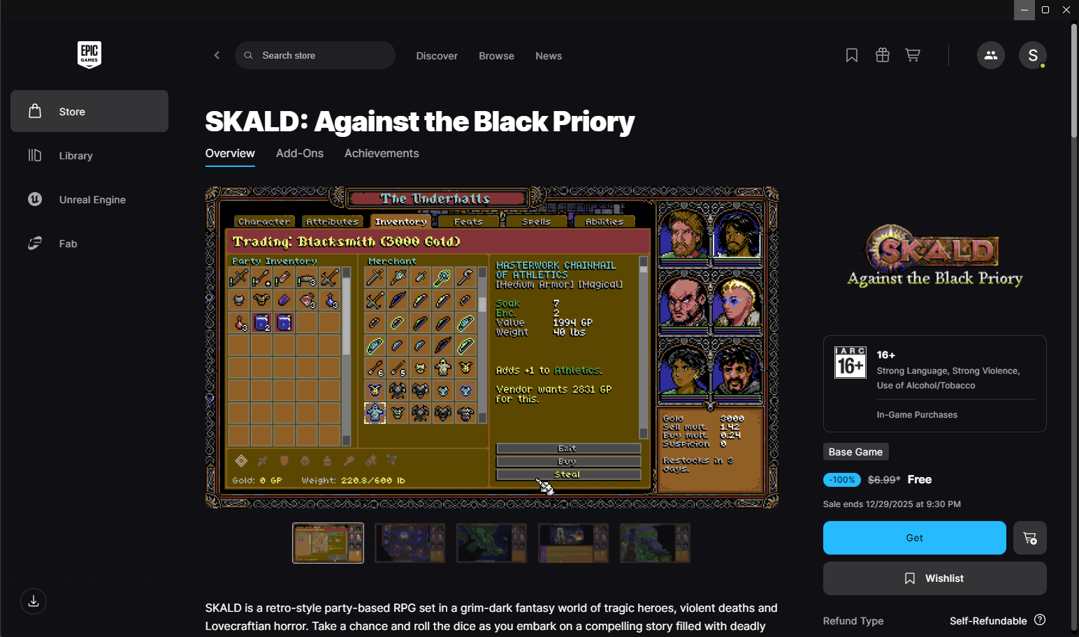 click the get button and complete purchase